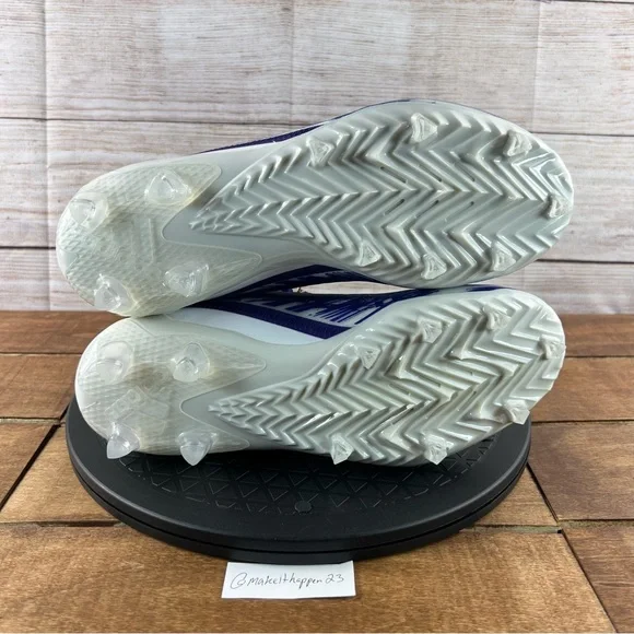 Adidas Adizero Football Cleats Purple White GZ6914